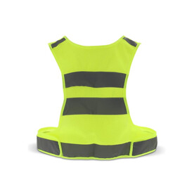 Reflektierende Sportwarnweste - Gelb bedrucken, Art.-Nr. LT90929-N0041