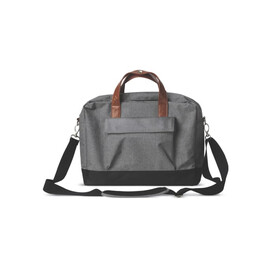 Brixton Laptoptasche - Grau / Schwarz bedrucken, Art.-Nr. LT91297-N6102 Brixton Laptoptasche - Grau / Schwarz bedrucken, Art.-Nr. LT91297-N6102