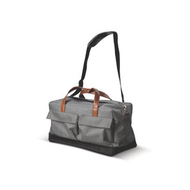 Brixton Wochenend Tasche - Grau / Schwarz bedrucken, Art.-Nr. LT91298-N6102