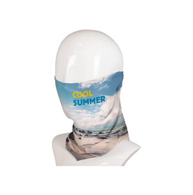 Multifunktioneller Schal custom-made - Weiß/transparent bedrucken, Art.-Nr. LT91326-N0995
