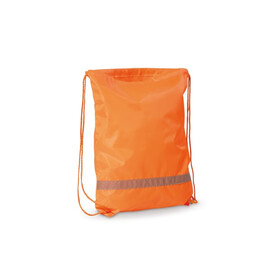 Rucksack aus Polyester 210D - Orange bedrucken, Art.-Nr. LT91398-N0026
