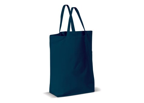 Tragetasche Leinwand 250g/m² 41x12x43cm - Dunkelblau bedrucken, Art.-Nr. LT91487-N0010