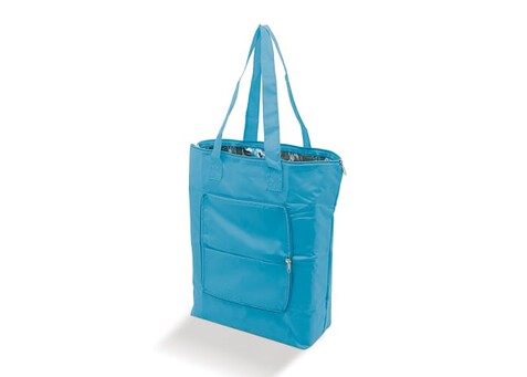 Faltbare Kühltasche - Hellblau bedrucken, Art.-Nr. LT91533-N0012