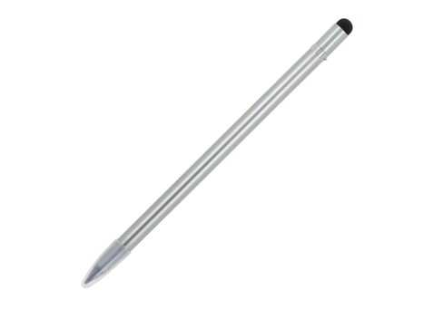 Langlebiger Aluminiumbleistift mit Radiergummi - Silber bedrucken, Art.-Nr. LT91599-N0005