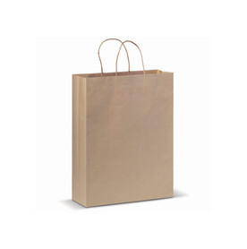 Kraftpapiertüte 100g/m² 32x12x41cm - Braun bedrucken, Art.-Nr. LT91624-N0051