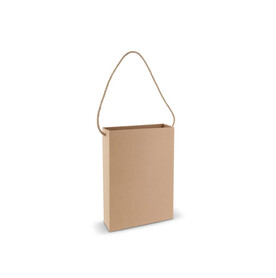 Kartontasche 24x8x32cm - Braun bedrucken, Art.-Nr. LT91635-N0051