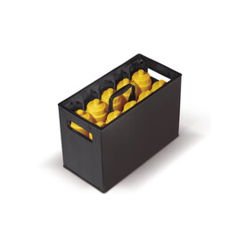 Kiste für Trinkflaschen - Schwarz bedrucken, Art.-Nr. LT91684-N0002 Kiste für Trinkflaschen - Schwarz bedrucken, Art.-Nr. LT91684-N0002