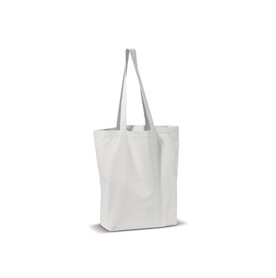 Umhängetasche canvas 250g/m² 41x12x43cm - Weiss bedrucken, Art.-Nr. LT91713-N0001