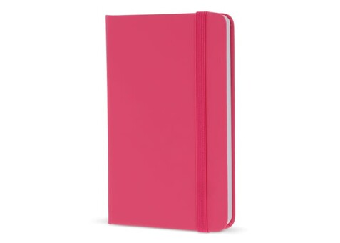 Notizbuch A6 aus PU - Rosa bedrucken, Art.-Nr. LT92065-N0076