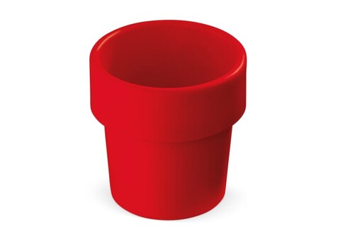 Hot-but-cool Tasse mit Kirschtomatenamen - Rot bedrucken, Art.-Nr. LT94553-N0021