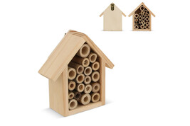 Mini-Bienenhaus FSC bedrucken, Art.-Nr. LT94563