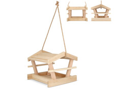 Vogelfutterhaus aus Holz FSC bedrucken, Art.-Nr. LT94565