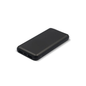 Powerbank „Elite“ Metallic-Edition 8.000mAh - Schwarz bedrucken, Art.-Nr. LT95067-N0002