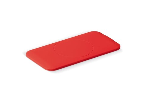 Blade Air Wireless charging pad 5W - Rot bedrucken, Art.-Nr. LT95083-N0021