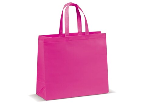 Laminierte Non Woven Tasche 105g/m² - Rosa bedrucken, Art.-Nr. LT95111-N0076