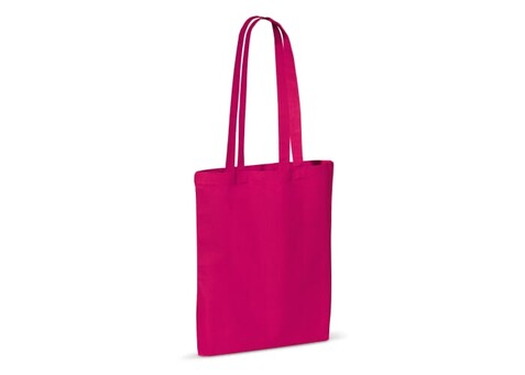 Umhängetasche Baumwolle OEKO-TEX® 140g/m² 38x42cm - Rosa bedrucken, Art.-Nr. LT95156-N0076