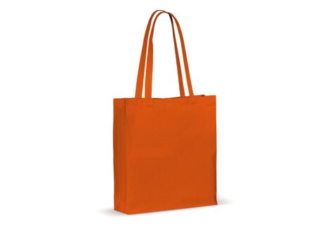 Umhängetasche baumwolle OEKO-TEX® 140g/m² 38x10x42cm - Orange bedrucken, Art.-Nr. LT95158-N0026