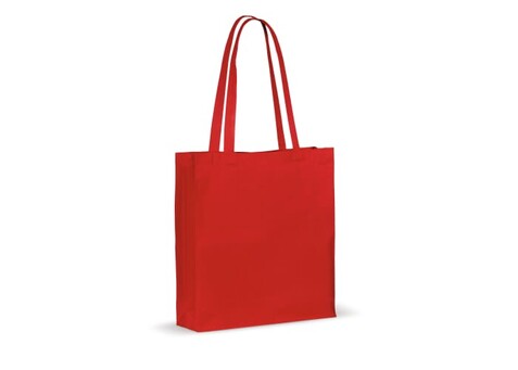 Umhängetasche baumwolle OEKO-TEX® 140g/m² 38x10x42cm - Rot bedrucken, Art.-Nr. LT95158-N0021
