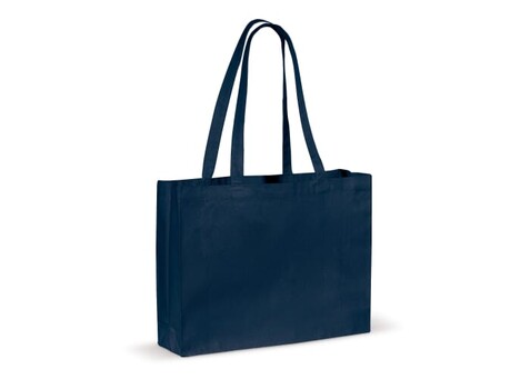 Umhängetasche Leinwand OEKO-TEX®270g/m² 45x10x33cm - Dunkelblau bedrucken, Art.-Nr. LT95162-N0010
