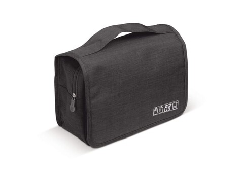 Reisebedarf, Toilettenartikel-Set - Schwarz bedrucken, Art.-Nr. LT95171-N0002
