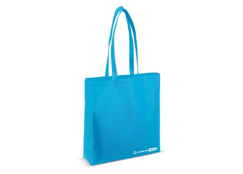 Umhängetasche R-PET 100g/m² - Blau bedrucken, Art.-Nr. LT95196-N0011 Umhängetasche R-PET 100g/m² - Blau bedrucken, Art.-Nr. LT95196-N0011