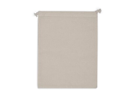 Wiederverwendbare Lebensmitteltasche OEKO-TEX® Baumwolle 25x30cm - Ecru bedrucken, Art.-Nr. LT95206-N0054