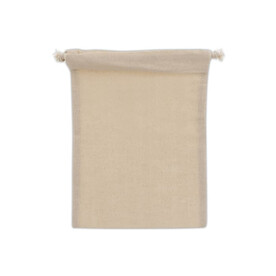 Zuziehbeutel OEKO-TEX® Baumwolle 140g/m² 15x20cm - Ecru bedrucken, Art.-Nr. LT95234-N0054
