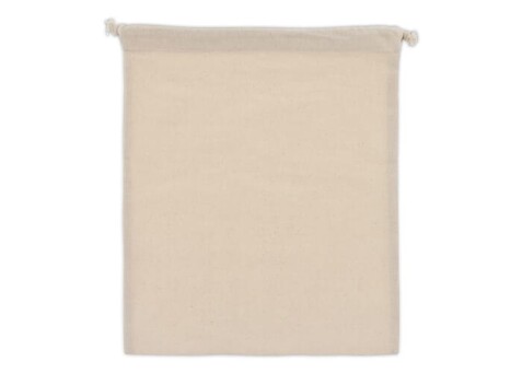 Zuziehbeutel OEKO-TEX® Baumwolle 140g/m² 25x30cm - Ecru bedrucken, Art.-Nr. LT95236-N0054