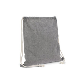 Kordelzugbeutel Recycelte Baumwolle OEKO-TEX® 140g/m² 35x45cm - Grau bedrucken, Art.-Nr. LT95249-N0061 Kordelzugbeutel Recycelte Baumwolle OEKO-TEX® 140g/m² 35x45cm - Grau bedrucken, Art.-Nr. LT95249-N0061