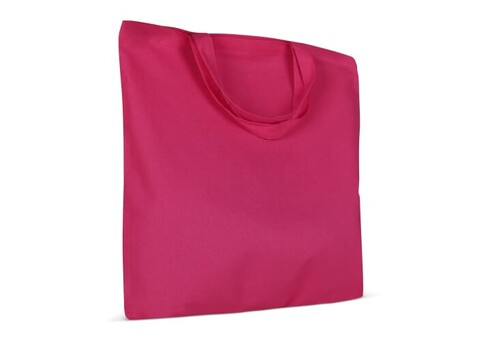 Einkaufstasche OEKO-TEX® 140g/m² 38x42 cm kurze Henkel - Rosa bedrucken, Art.-Nr. LT95256-N0076