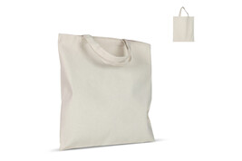 Tasche OEKO-TEX® natur kurze Henkel 220g/m² 38x42 cm bedrucken, Art.-Nr. LT95257