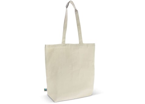 Tasche Fairtrade 270g/m² 42x12x43 cm - Ecru bedrucken, Art.-Nr. LT95273-N0054
