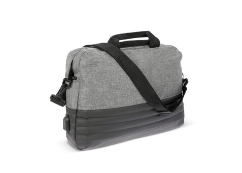 Laptop-Umhängetasche Addison 8L - Grau bedrucken, Art.-Nr. LT95288-N0061