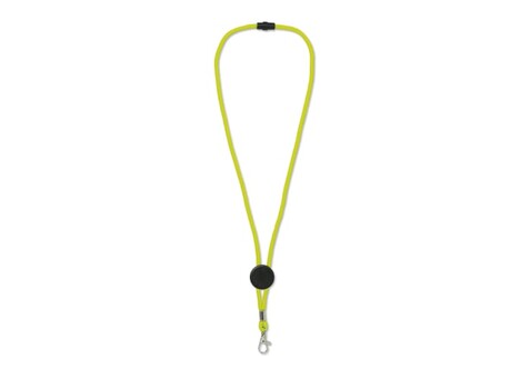 Paracord Lanyard - Fluor yellow bedrucken, Art.-Nr. LT95304-N9941