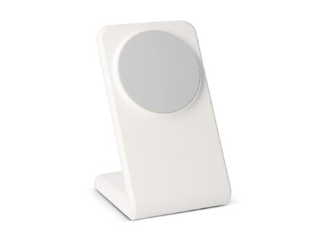 Wireless charger R-ABS 15W - Weiss bedrucken, Art.-Nr. LT95550-N0001