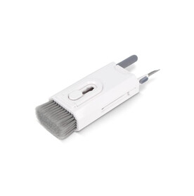 8 in 1 Elektronik-Reinigungsset - Weiss bedrucken, Art.-Nr. LT95652-N0001