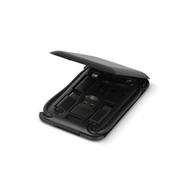 Reisetelefon-Set &amp;amp; Ladegerät - Schwarz bedrucken, Art.-Nr. LT95659-N0002