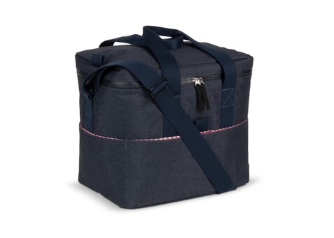 Kühltasche aus R-PET-Material - Dunkelblau bedrucken, Art.-Nr. LT95903-N0010