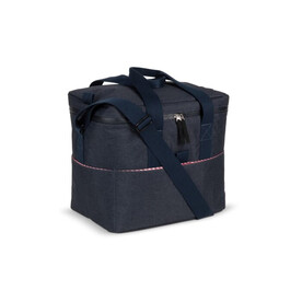 Kühltasche aus R-PET-Material - Dunkelblau bedrucken, Art.-Nr. LT95903-N0010