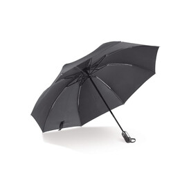 Luxuriöser 23” Wende-Regenschirm mit automatischer Öffnung und Schließung - Schwarz bedrucken, Art.-Nr. LT97100-N0002 Luxuriöser 23” Wende-Regenschirm mit automatischer Öffnung und Schließung - Schwarz bedrucken, Art.-Nr. LT97100-N0002