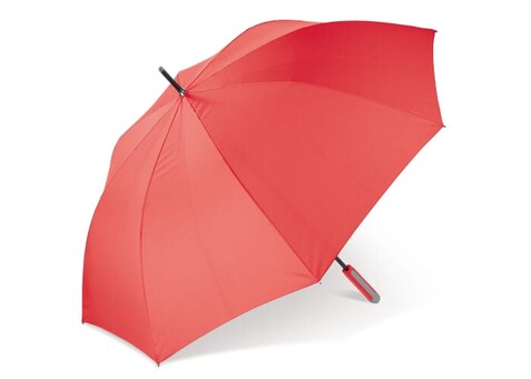 Stockschirm 25” mit automatischer Öffnung - Rot bedrucken, Art.-Nr. LT97104-N0021
