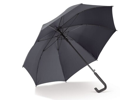 Luxus-Stockschirm 23” mit automatischer Öffnung - Schwarz bedrucken, Art.-Nr. LT97106-N0002