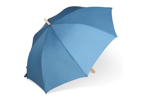 25” Regenschirm aus R-PET-Material mit Automatiköffnung - Dunkelblau bedrucken, Art.-Nr. LT97114-N0010