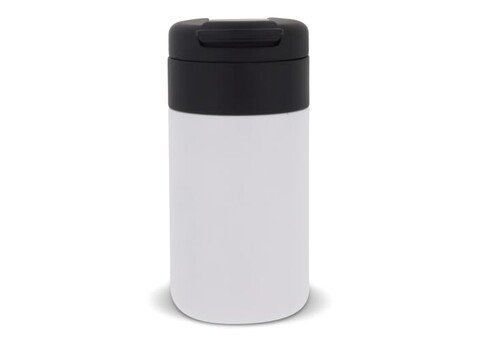 Isolierbecher Flow 250ml - Weiss bedrucken, Art.-Nr. LT98712-N0001