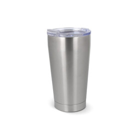 T-ceramic Thermobecher mit Deckel Cango 500ml - Silber bedrucken, Art.-Nr. LT98724-N0005