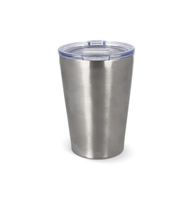 T-ceramic Thermobecher Murray mit Deckel 300ml - Silber bedrucken, Art.-Nr. LT98725-N0005