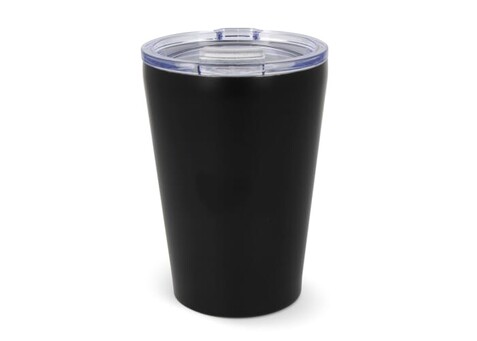 T-ceramic Thermobecher Murray mit Deckel 300ml - Schwarz bedrucken, Art.-Nr. LT98725-N0002