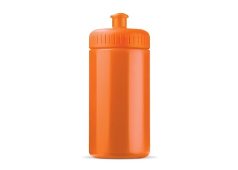 Sportflasche classic 500ml - Orange bedrucken, Art.-Nr. LT98795-N0026
