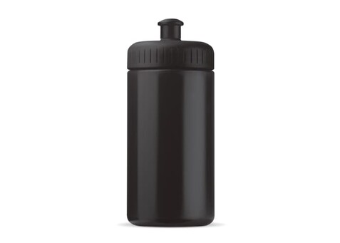 Sportflasche classic 500ml - Schwarz bedrucken, Art.-Nr. LT98795-N0002