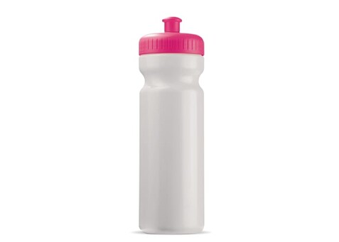 Sportflasche classic 750ml - Weiss / Rosé bedrucken, Art.-Nr. LT98797-N0176